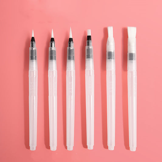 Fan-shaped foldable solid watercolor paint