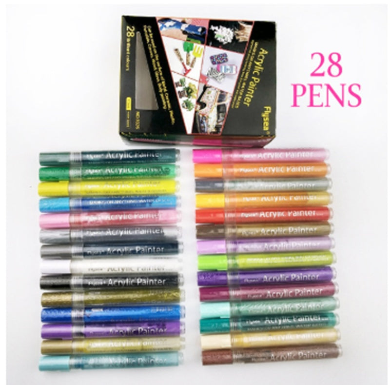Color Water-based Painting Paint Pen 80 Colors