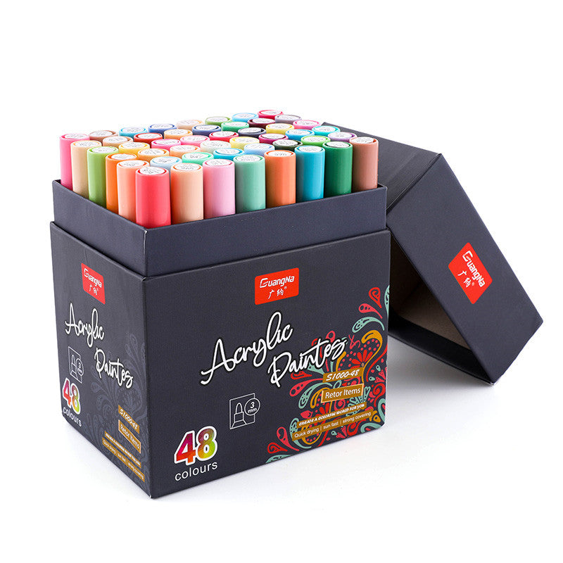 Acrylic Marker Morandi Oily Round Tip DIY Graffiti Paint Set